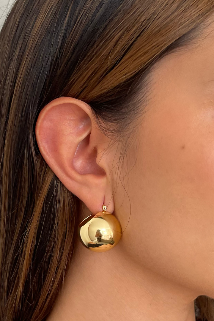 Aretes Dorados aros