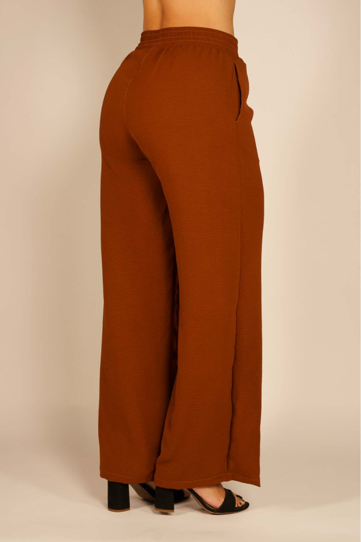 Pantalon Brena Café
