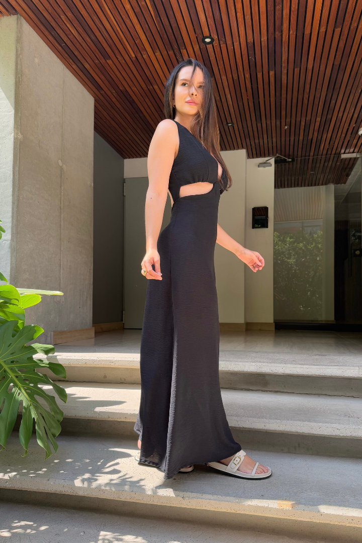 Vestido Lisa Negro