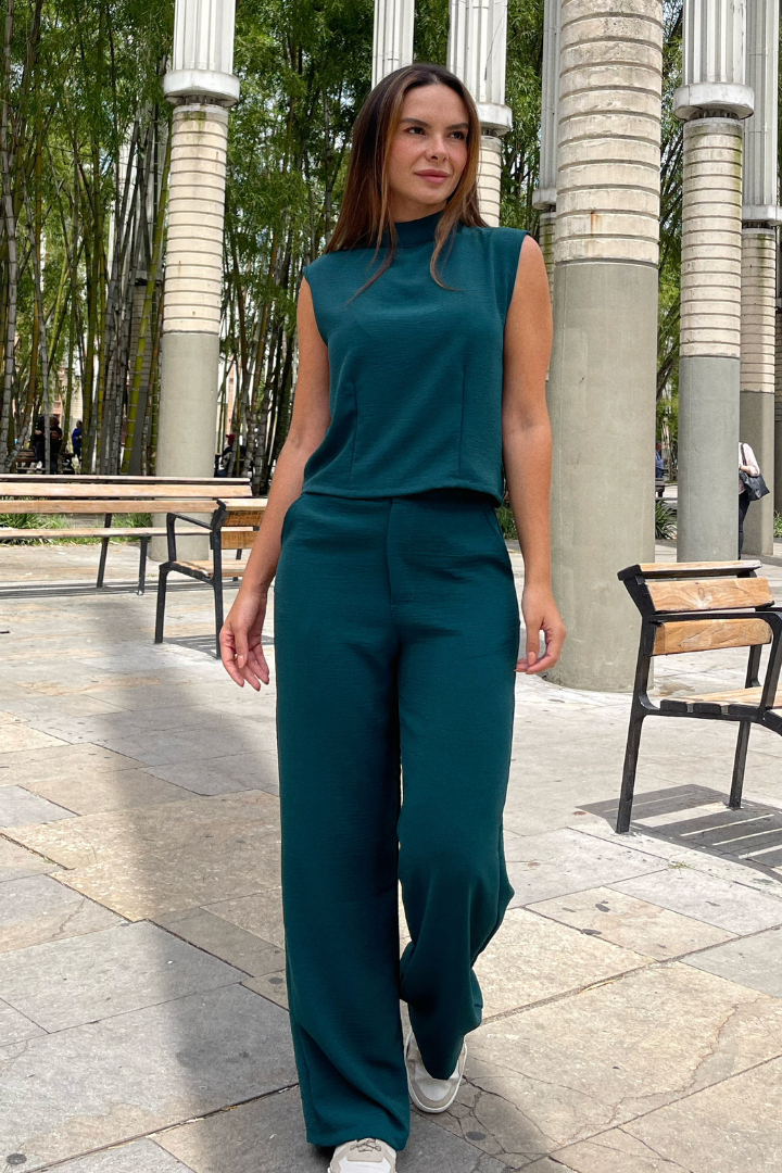 Pantalon Lena Verde